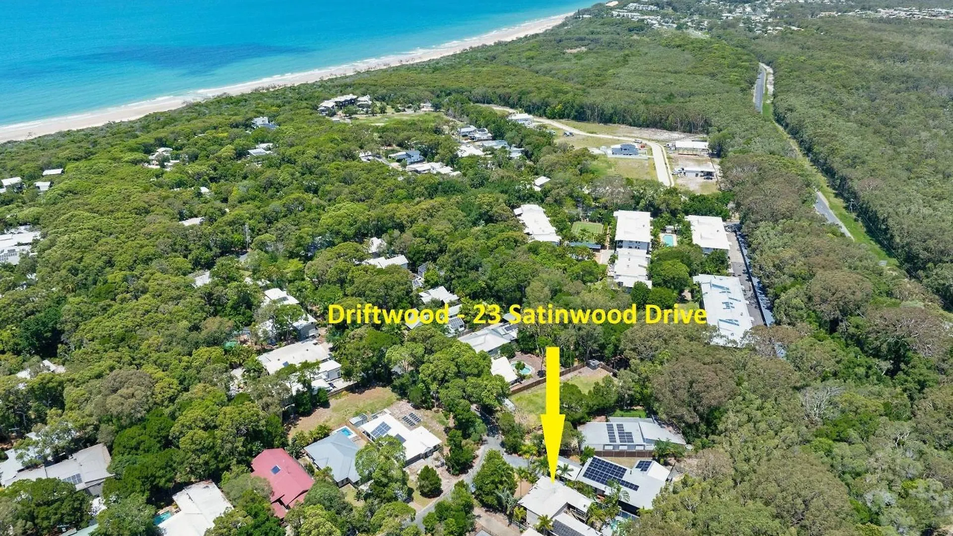 Holiday home Driftwood Beach House At Rainbow Beach With Pool Aircon Wifi